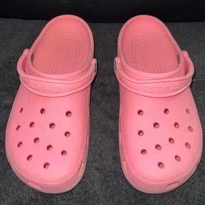 Pink Crocs Size 10W 8M